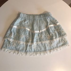 LoveShackFancy Tully skirt - NWT